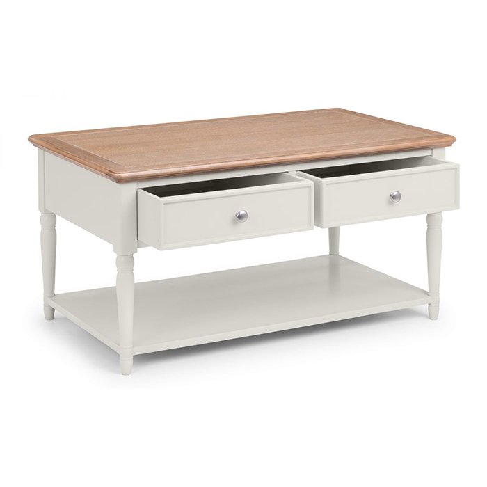 Provence 2 Drawer Coffee Table - Click Image to Close
